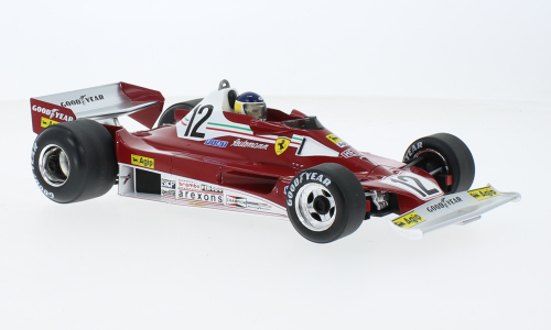 Ferrari 312 T2B No.11 SEFAC GP Sweden 1977 C. Reutemann - 1:18